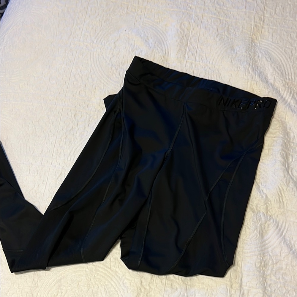 Nike Pro Midnight Black Tights